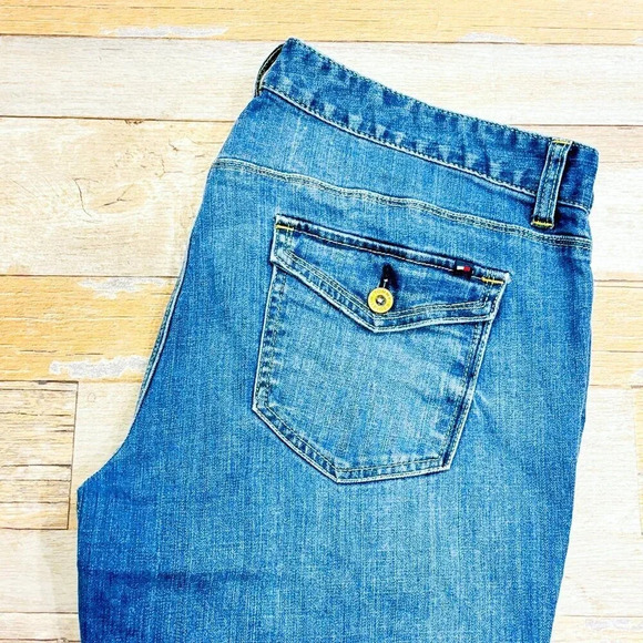 TOMMY HILFIGER Washed blue  jeans - Picture 2 of 8